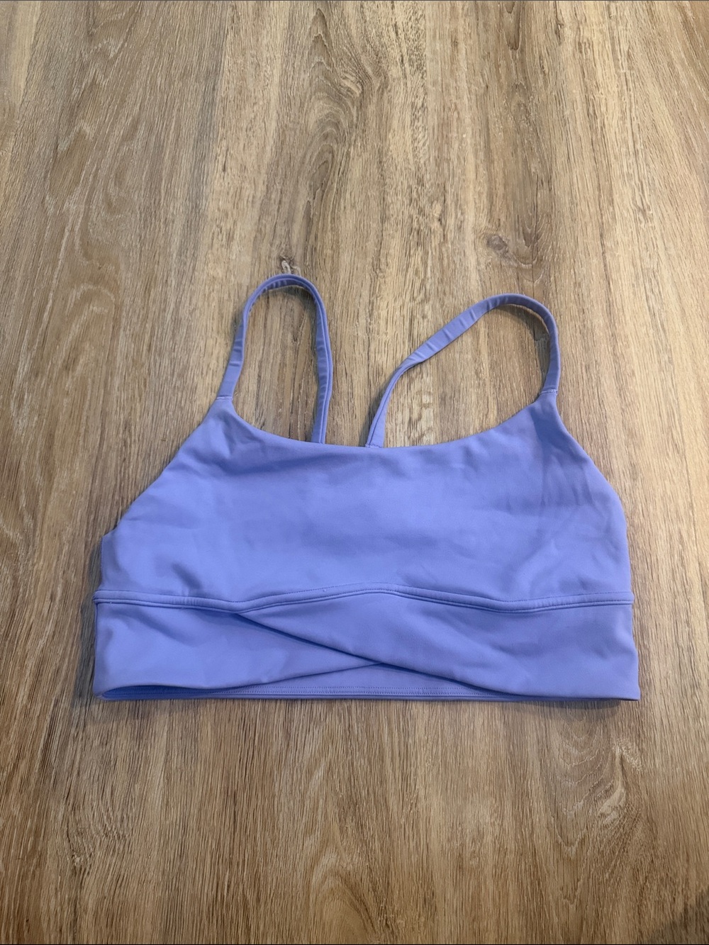 Women’s Lilac Strappy Bralette - Lightweight Support